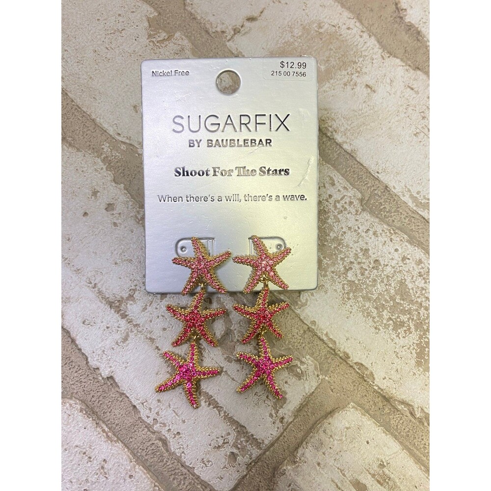 MWT SUGARFIX by Baublebear star fish earrings